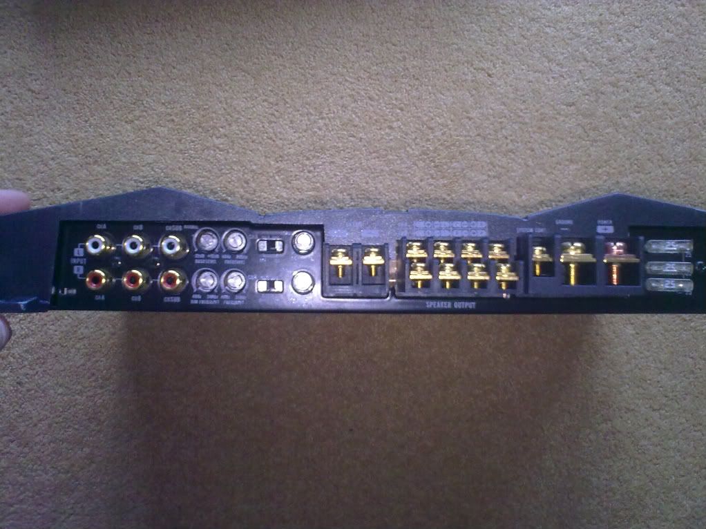 pioneer 5 channel amp